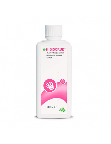 HIBISCRUB 40 MG/ML SOLUCION TOPICA 500 ML