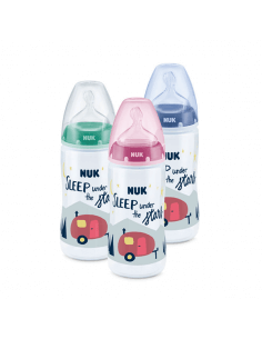 NUK BIBERÓN FIRST CHOICE+ PP HELLO ADVENTURE SILICONA 0-6...