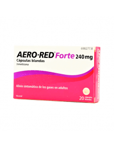 AERO RED FORTE 240 MG 20 CAPSULAS BLANDAS