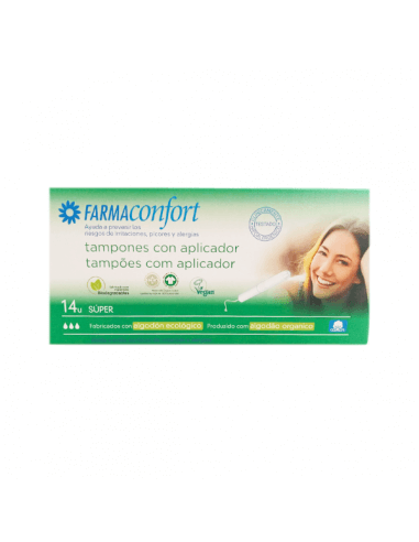 FARMACONFORT TAMPONES APLICADOR SUPER 14UD