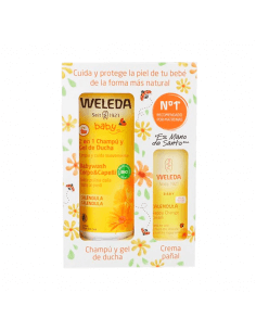 WELEDA BEBÉ CALÉNDULA CHAMPÚ Y GEL DE DUCHA 2 EN 1 200 ML...