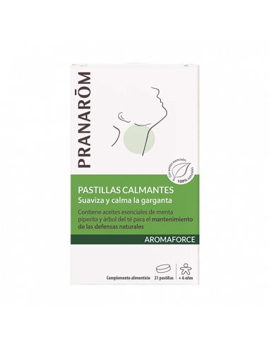PRANAROM AROMAFORCE PASTILLAS CALMANTE 21 COMPRI