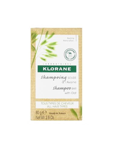 KLORANE CHAMPU SOLIDO A LA AVENA 1 PASTILLA