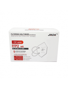 JIADA MASCARILLA FFP2 CERTIFICADA COLOR BLANCO 100 UNIDADES