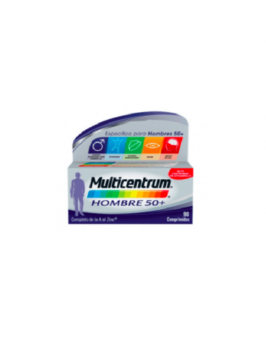MULTICENTRUM HOMBRE 50+ 90 COMPRIMIDOS