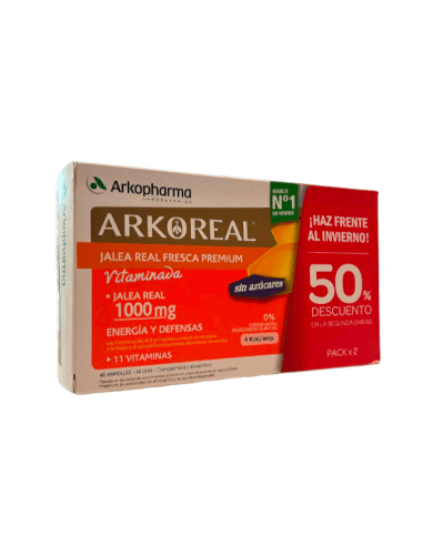 ARKOPHARMA JALEA REAL FRESCA VITAMINADA LIGHT DUPLO