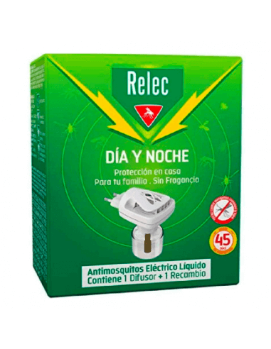 RELEC DIA Y NOCHE ANTIMOSQUITOS DIFUSOR + RECAMB