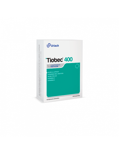 TIOBEC 400 40 COMPRIMIDOS