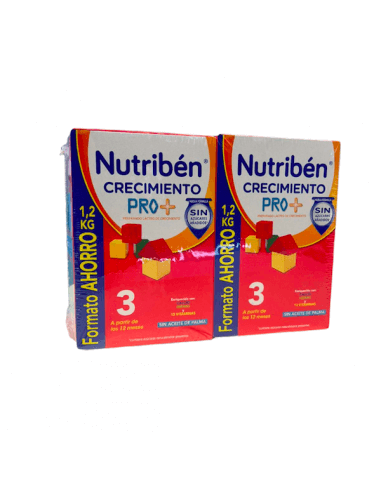 NUTRIBEN CRECIMIENTO 3 1200 MG DUPLO