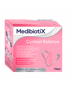 HEEL MEDIBIOTIX CYSTEEL BALANCE 28 SOBRES