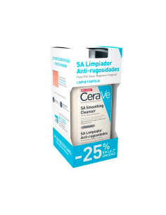 CERAVE SA LIMPIADOR RUGOSIDAD PIEL SECA 473ML DUPLO