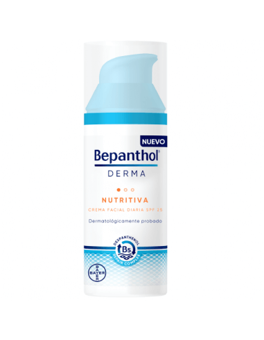 BEPANTHOL DERMA CREMA FACIAL DIARIA SPF25 50 ML