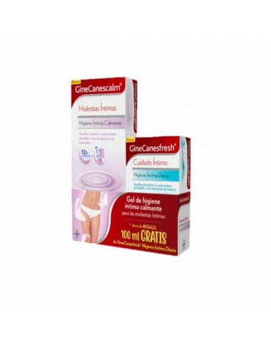 GINECANESCALM 200 ML+GINECANESFRESH 100ML GRATIS