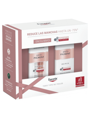 EUCERIN ANTI-PIGMENT SÉRUM DUAL 30ML+CREMA DE...