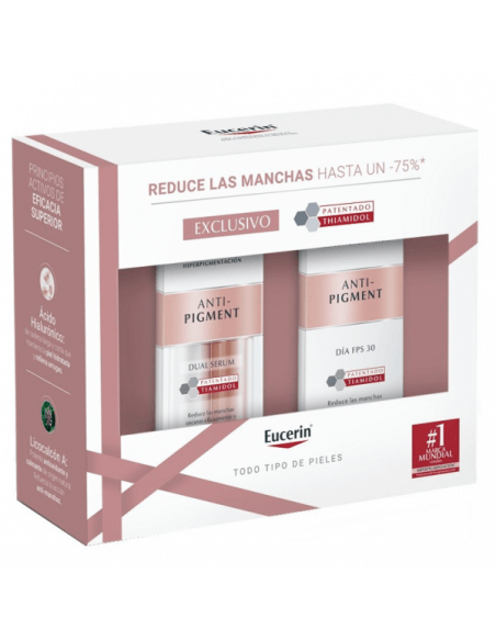 EUCERIN ANTI-PIGMENT SÉRUM DUAL 30ML+CREMA DE DÍA 50 ML COFRE