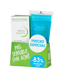 BIODERMA SEBIUM SENSITIVE 30ML + SEBIUM GEL 200ML PACK