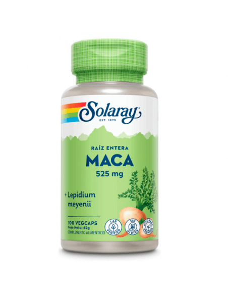 SOLARAY MACA 525 MG 100 CAPS