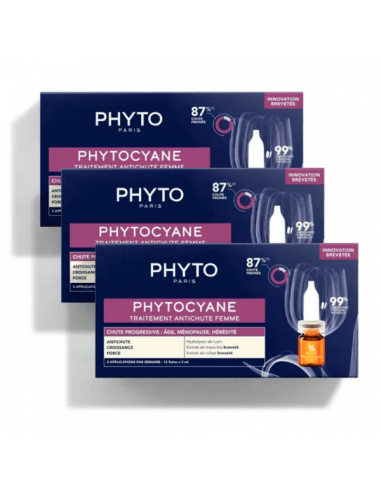 PHYTOCYANE CAIDA PROGRESIVA MUJER TRIPLO 3 MESES