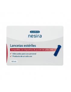 ACOFAR LANCETAS ESTÉRILES 100 UNIDADES