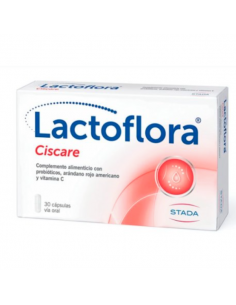 LACTOFLORA CISCARE 30 CAPSULAS