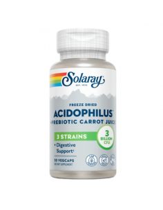 SOLARAY ACIDOPHILUS PLUS 30 CAPS