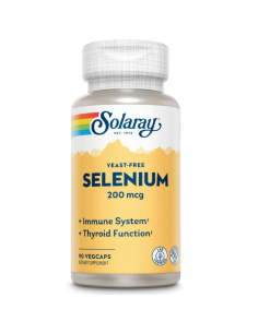 SOLARAY SELENIUM 200 MCG 90 CÁPSULAS