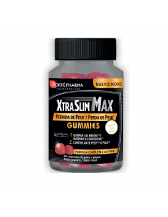 XTRASLIM MAX QUEMAGRASAS 60 GUMMIES SABOR GRANADA