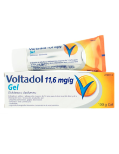 VOLTADOL 11.6 MG/G GEL TÓPICO 100 G