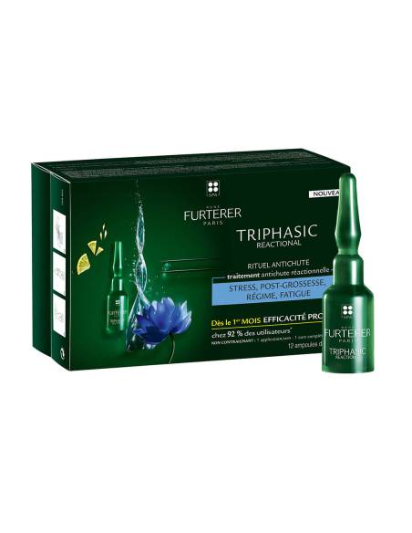RENE FURTERER TRIPHASIC ANTICAIDA REACCIONAL 12 AMPOLLAS