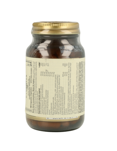 SOLGAR B COMPLEX 50 ALTA POTENCIA 100 CAPSULAS