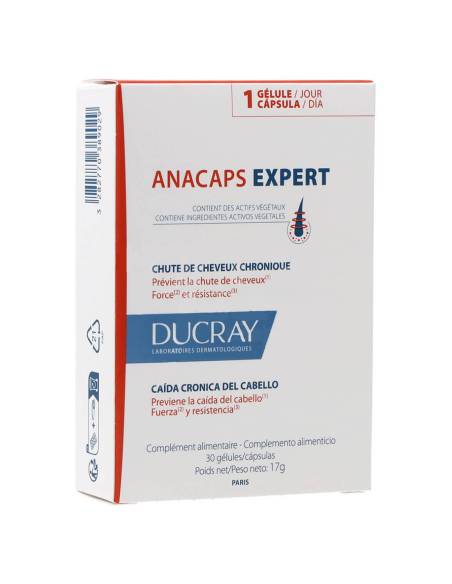 DUCRAY ANACAPS PROGRESSIV 30 CAPSULAS PACK 3 UNI