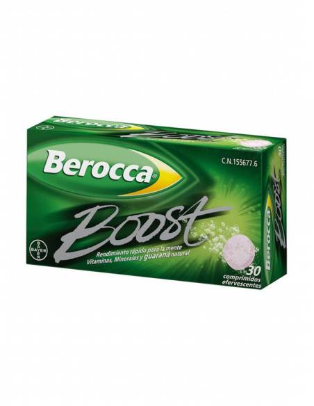 BEROCCA BOOST 30 COMPRIMIDOS EFERVESCENTES