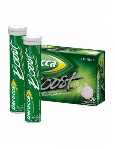 BEROCCA BOOST 30 COMPRIMIDOS EFERVESCENTES