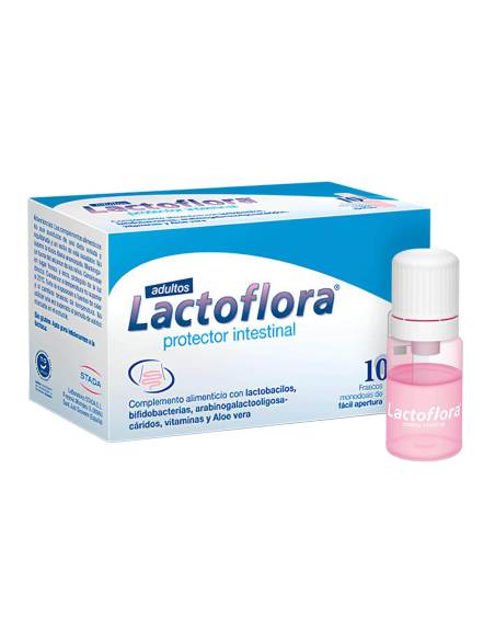LACTOFLORA PROTECTOR INTESTINAL ADULTOS 10 VIALES