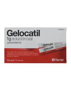 GELOCATIL 1 G 10 SOBRES SOLUCION ORAL