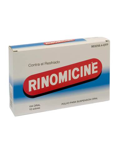 RINOMICINE SOBRES 10 SOBRES POLVO SUSPENSION ORA