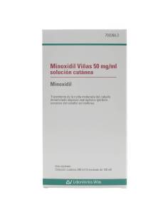 MINOXIDIL VIÑAS 50 MG/ML SOLUCIÓN CUTÁNEA 2X120 ML (240ML)