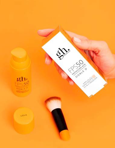 GH DOBLE D FPS50 PROTECCION ALTA COLOR CLARO LOLA 50ML