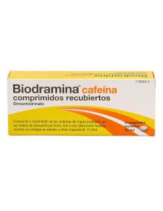 BIODRAMINA CAFEINA 12 COMPRIMIDOS