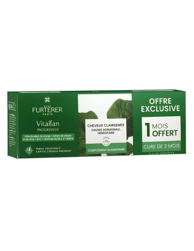RENE FURTERER VITALFAN PROGRESIVA 3X30 CAPSULAS