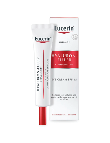 EUCERIN HYALURON FILLER+VOLUME-LIFT CONTORNO DE OJOS SPF15 15ML