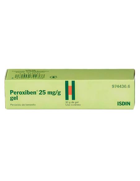 PEROXIBEN 25 MG/G GEL TOPICO 30 G