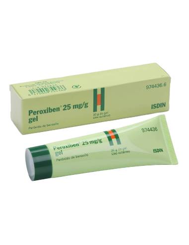 PEROXIBEN 25 MG/G GEL TOPICO 30 G