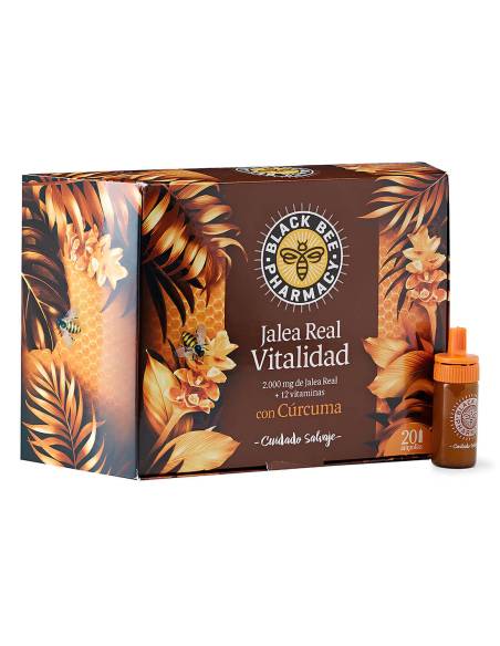 BLACK BEE PHARMACY JALEA VITALIDAD 20 VIALES