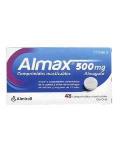 ALMAX 500 MG 48 COMPRIMIDOS MASTICABLES