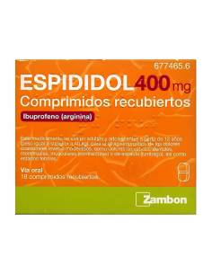ESPIDIDOL 400 MG 18 COMPRIMIDOS RECUBIERTOS