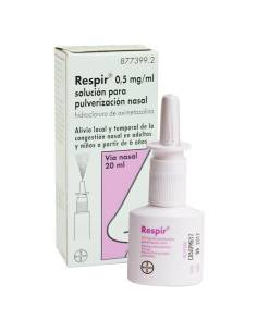 RESPIR 0.5 MG/ML NEBULIZADOR NASAL 20 ML