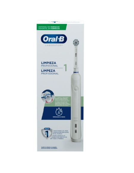 ORAL-B PRO 1 CEPILLO ELÉCTRICO LIMPIEZA PROFESIONAL