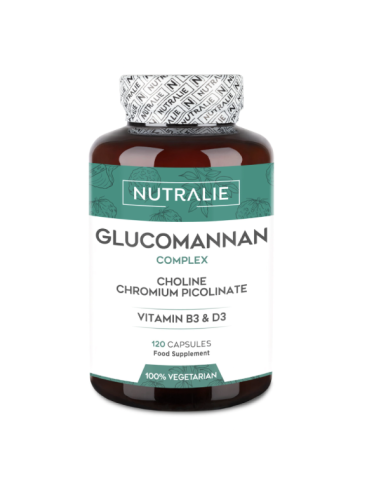 NUTRALIE GLUCOMANANO COMPLEX COLINA CROMO 120 CAPS
