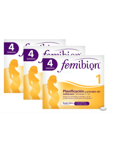 FEMIBION PRONATAL 1 TRIPLO 28X3 COMPRIMIDOS